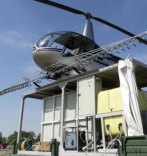 New York City Helicopter Ice Melt