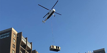 New York City Helicopter HVAC Transport